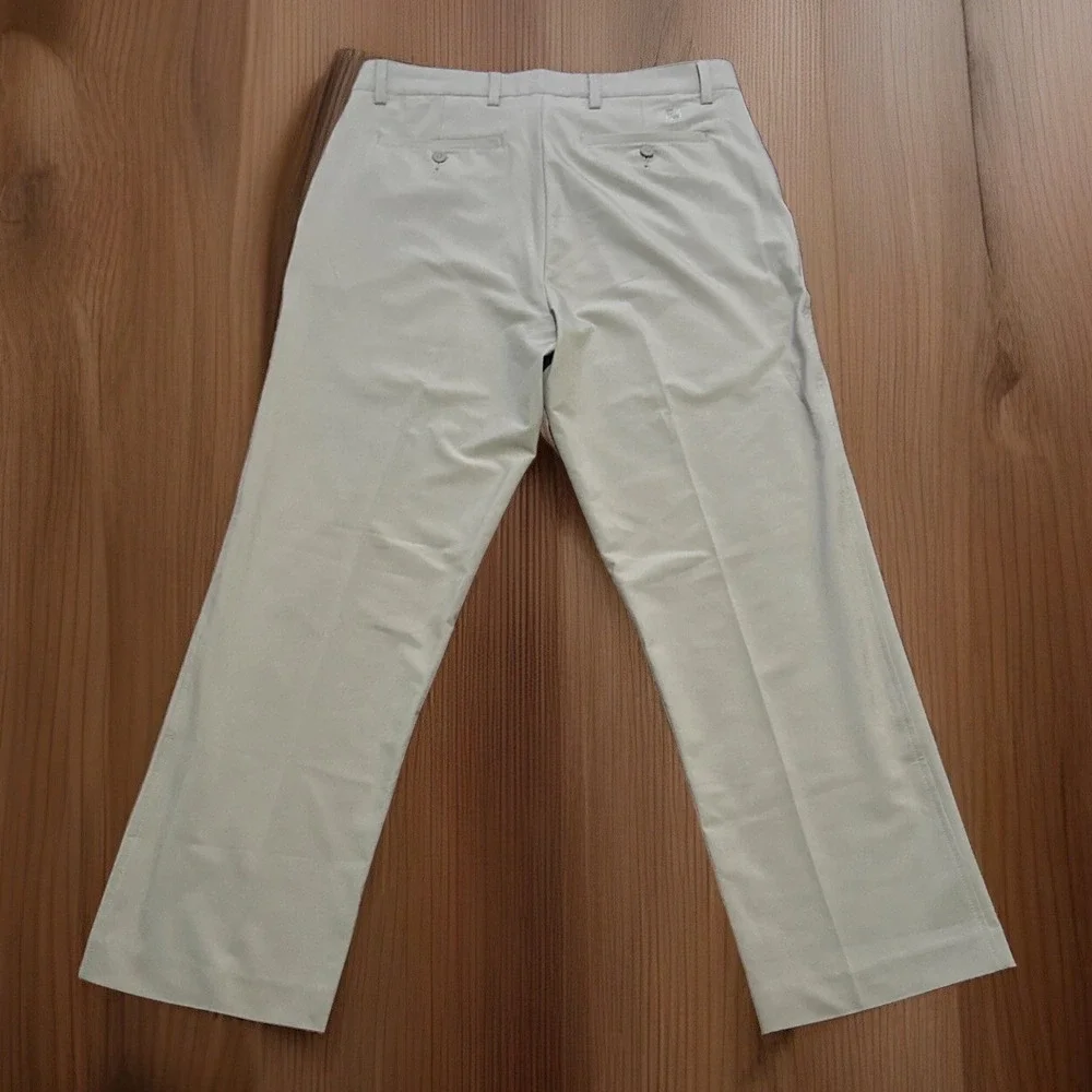 FootJoy Pants Mens 34x30 FJ Beige Regular Fit Performance Stretch Chino Golf